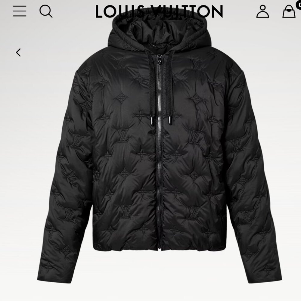 Louis Vuitton Monogram Hooded Blouson